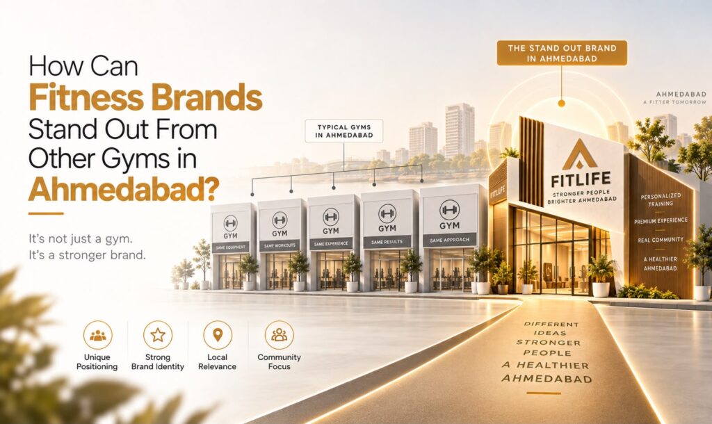 Fitness brand differentiation among gyms in Ahmedabad